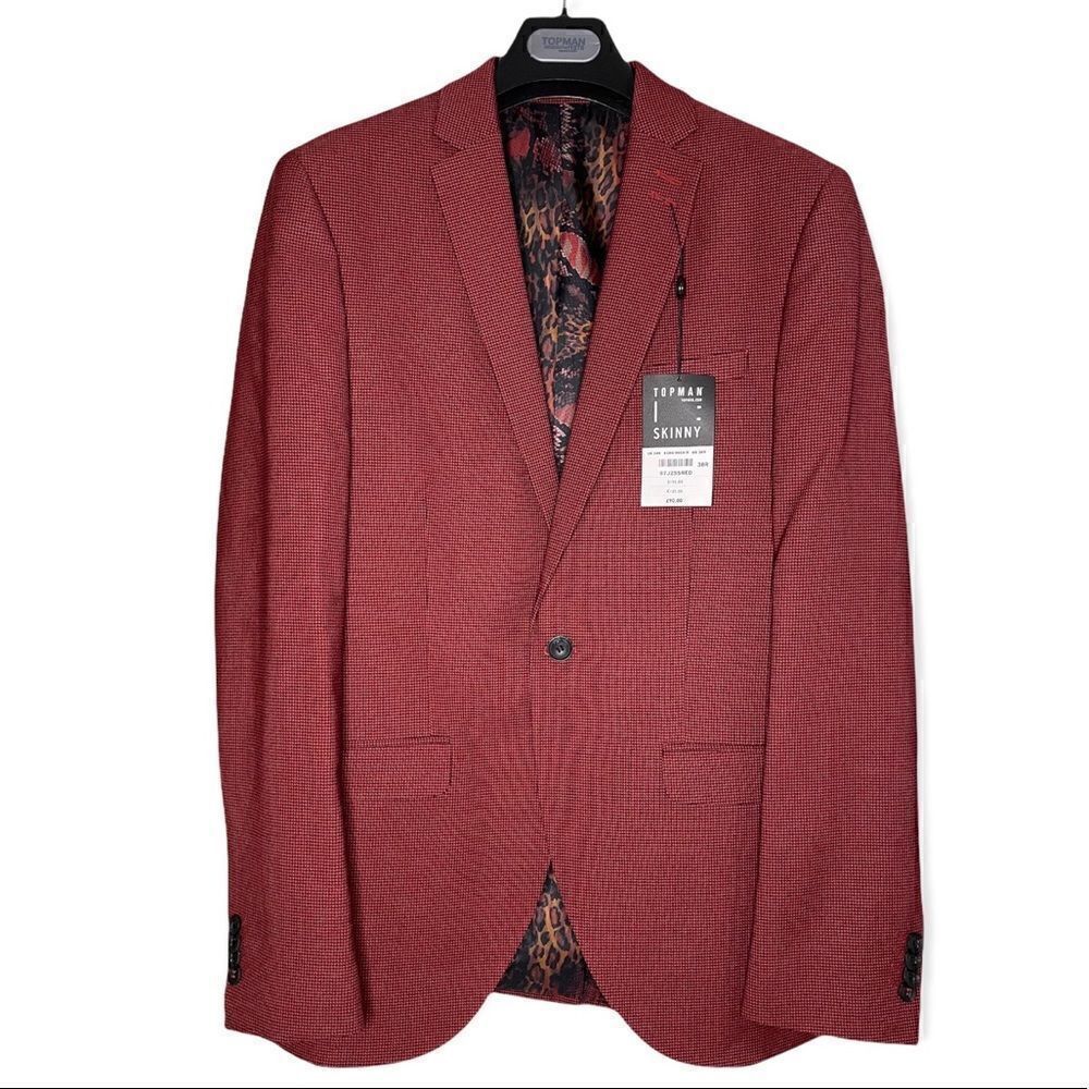 Topmanhoundstoothsuit2pcset
